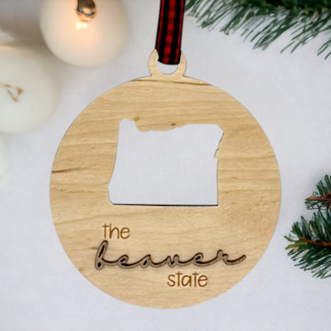 Oregon Nickname Ornament