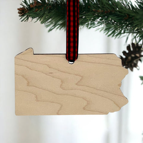 Pennsylvania Simple Ornament