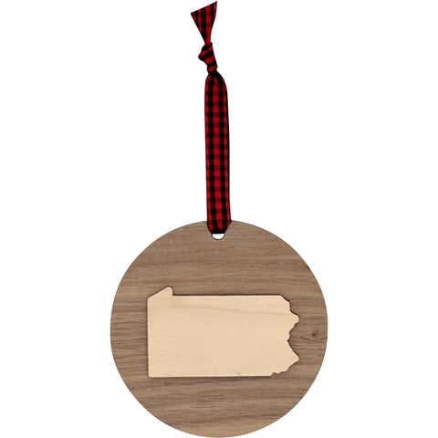 Pennsylvania Raised Ornament