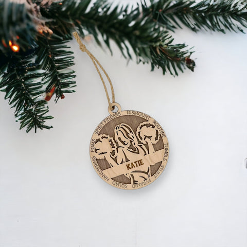 Elevate the spirit of the season with our Personalized Cheerleading Ornament! This custom-crafted keepsake is perfect for cheer enthusiasts. Add a personal touch to your holiday decor and celebrate the cheerleader in your life. Customize now for a spirited ornament that captures the joy and energy of cheerleading. Order your Personalized Cheerleading Ornament today!