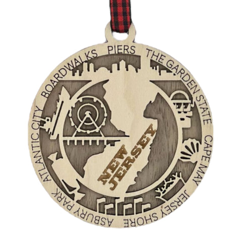 Deck the halls with Jersey pride! Introducing the New Jersey State Highlights Ornament – a perfect blend of Garden State glory and festive flair. Celebrate your roots in style!