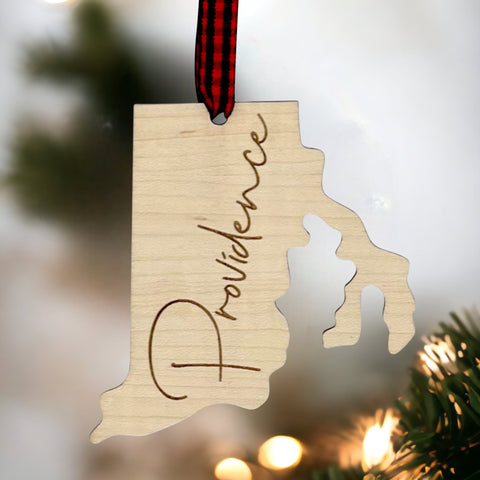 Rhode Island City Ornament