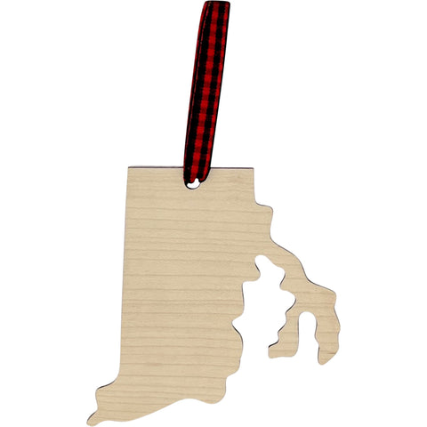 Rhode Island Simple Ornament
