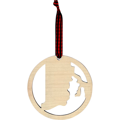 Rhode Island Border Ornament
