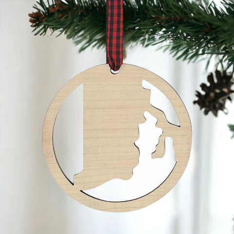 Rhode Island Border Ornament