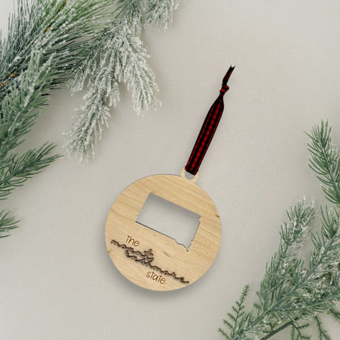 South Dakota Nickname Ornament