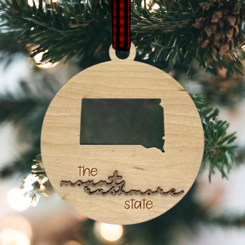 South Dakota Nickname Ornament