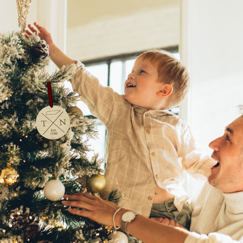Tennessee Established Ornament