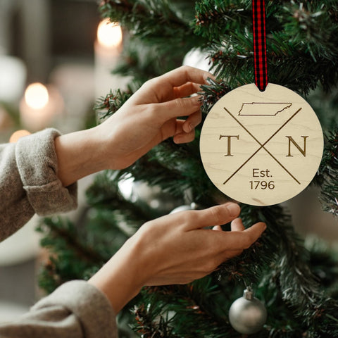 Tennessee Established Ornament