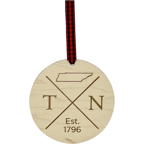 Tennessee Established Ornament