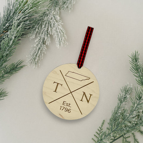 Tennessee Established Ornament