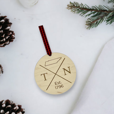 Tennessee Established Ornament