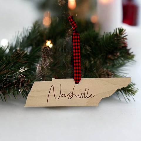 Tennessee City Ornament