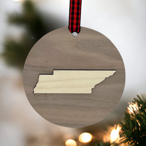 Tennessee Raised Ornament