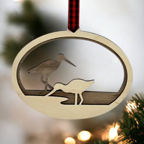 Timeless Lovebirds Ornament