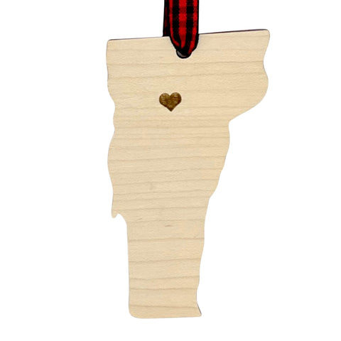 Vermont Custom Home Town Ornament