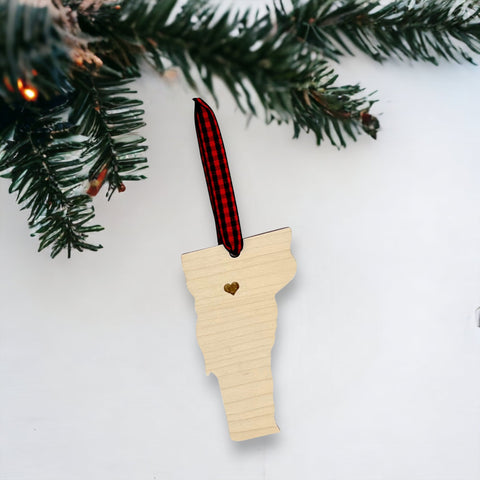 Vermont Custom Home Town Ornament