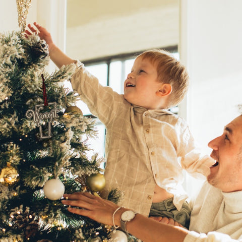 Vermont Double Layer Ornament