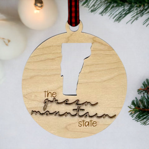 Vermont Nickname Ornament