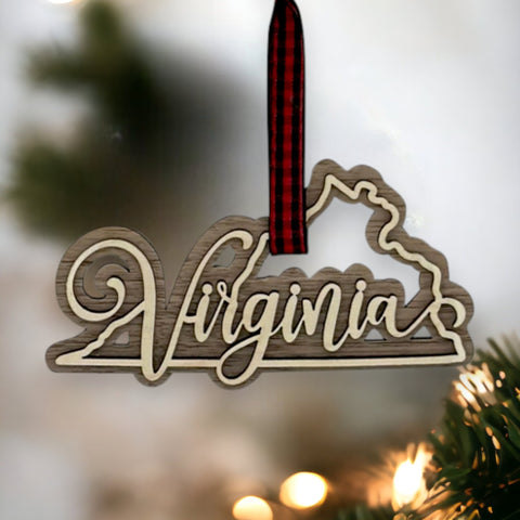 Virginia Double Layer Ornament