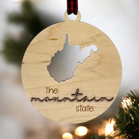 West Virginia Nickname Ornament
