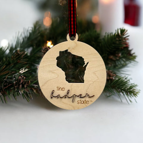 Wisconsin Nickname Ornament
