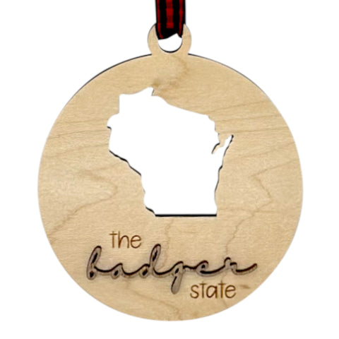 Wisconsin Nickname Ornament