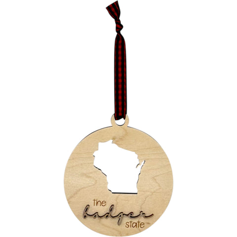 Wisconsin Nickname Ornament