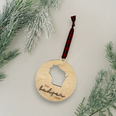 Wisconsin Nickname Ornament