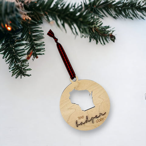 Wisconsin Nickname Ornament