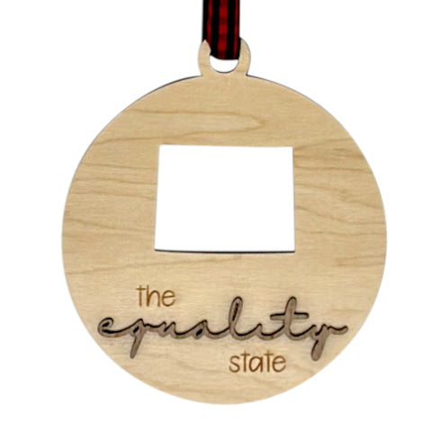 Wyoming Nickname Ornament