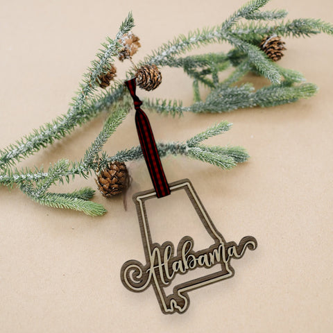 Alabama Double Layer Ornament