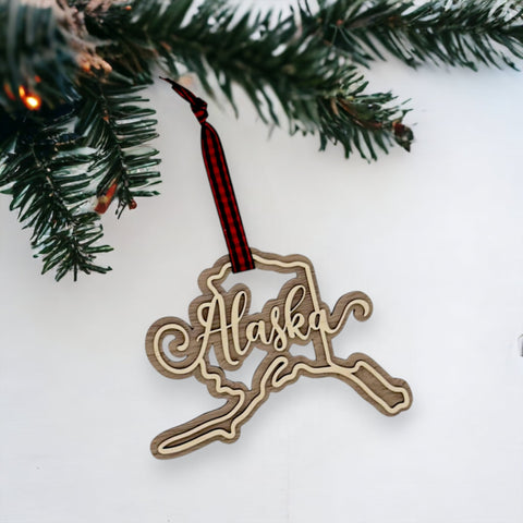 Alaska Double Layer Ornament