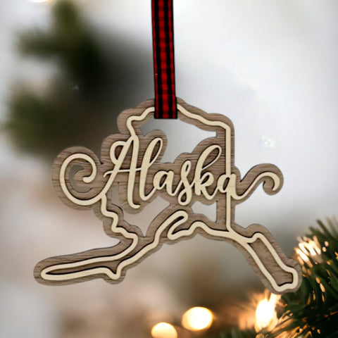 Alaska Double Layer Ornament