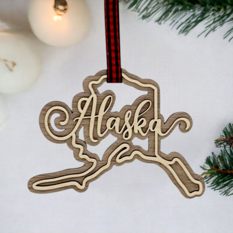 Alaska Double Layer Ornament