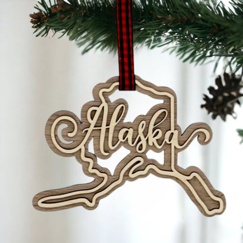 Alaska Double Layer Ornament