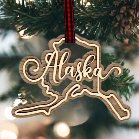 Alaska Double Layer Ornament