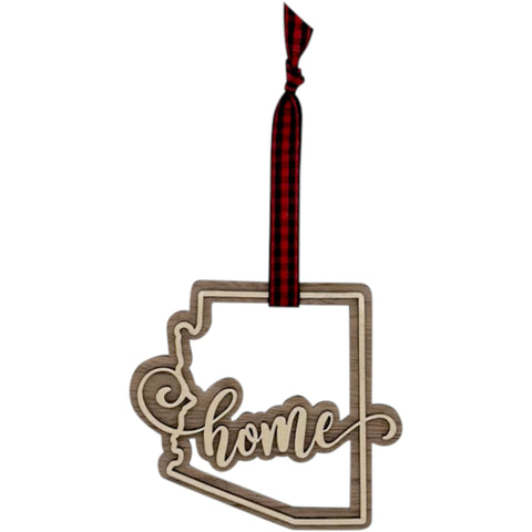 Arizona Home Double Layer Ornament