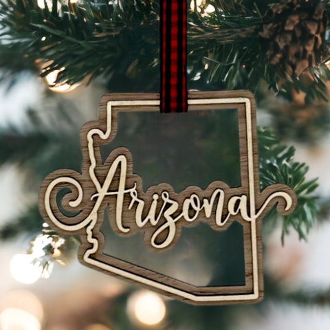 Arizona Double Layer Ornament