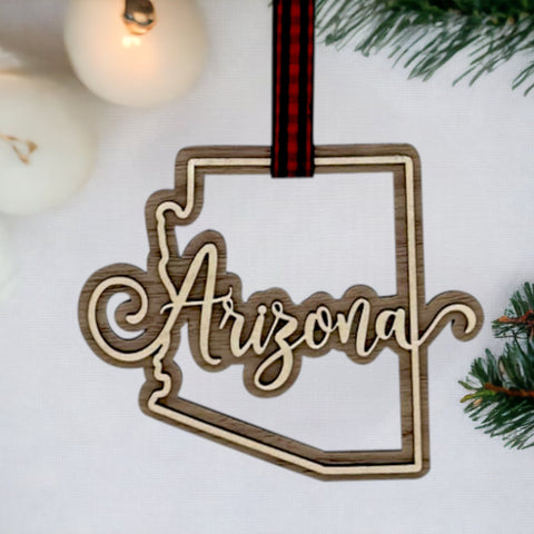 Arizona Double Layer Ornament