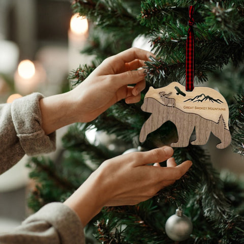 Bear Layered Ornament