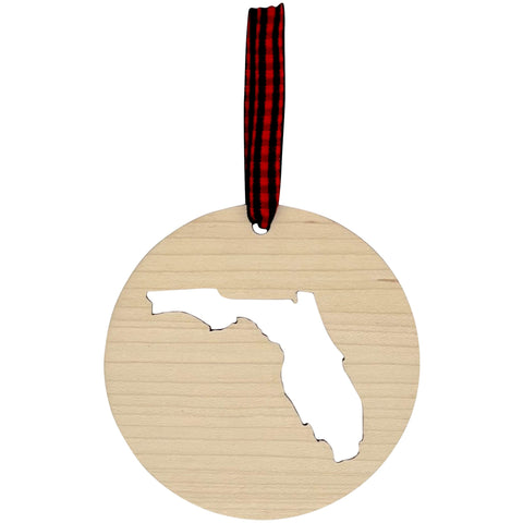 Florida Cut Out Ornament