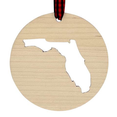 Florida Cut Out Ornament