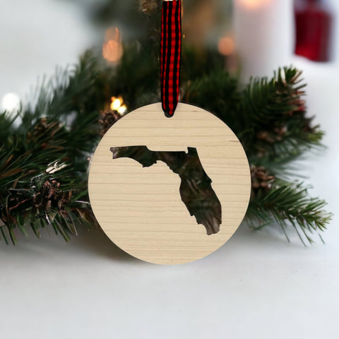 Florida Cut Out Ornament