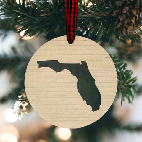 Florida Cut Out Ornament