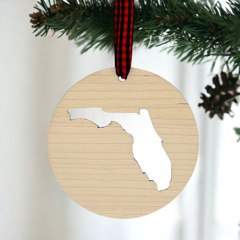 Florida Cut Out Ornament