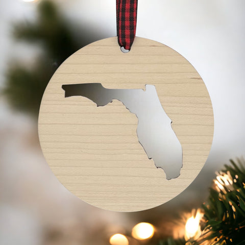 Florida Cut Out Ornament