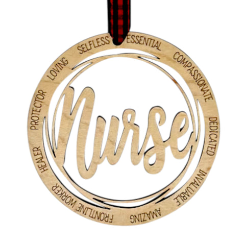 Custom Nurse Ornament