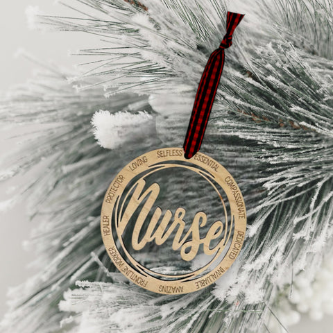 Custom Nurse Ornament