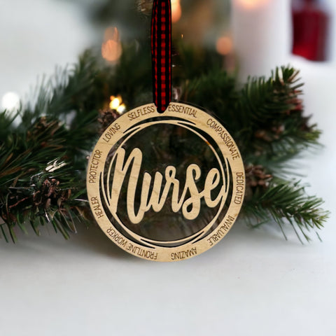 Custom Nurse Ornament